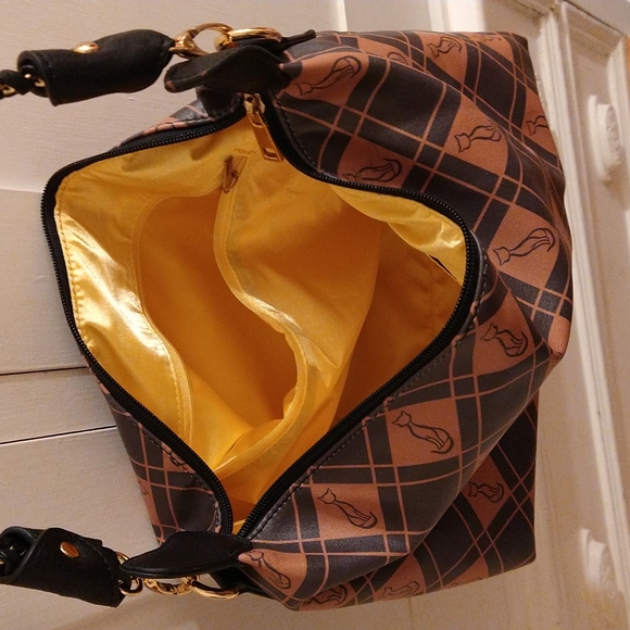 NWOT Davis &Towne Cats Meow handbag - Picture 7 of 8